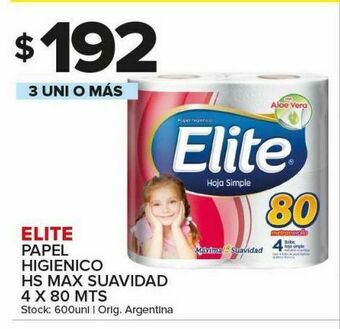 Carrefour Maxi Papel higiénico elite oferta