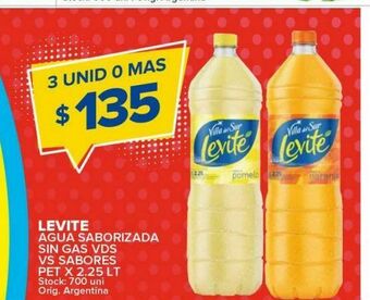 Carrefour Maxi Agua con sabor levité oferta