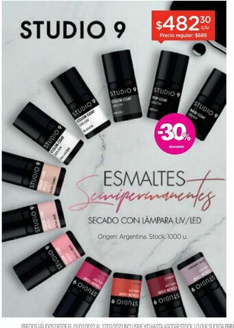 Farmacity Esmalte de uñas oferta