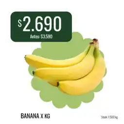 Super MAMI Banana x kg oferta