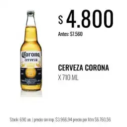 Super MAMI Corona cerveza oferta
