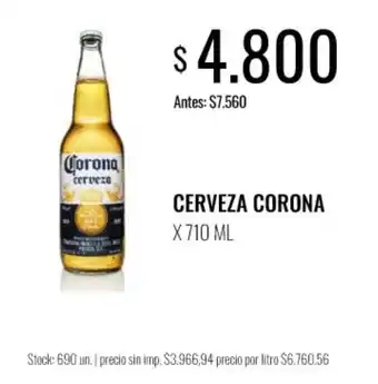 Corona cerveza