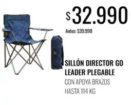 Super MAMI Leader sillón director go plegable oferta