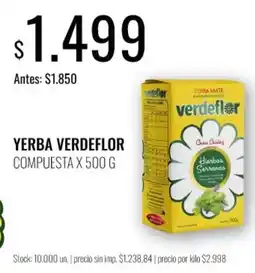 Super MAMI Verdeflor yerba verdeflor compuesta oferta