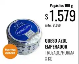 Super MAMI Emperador queso azul oferta