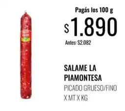 Super MAMI Salame la piamontesa oferta