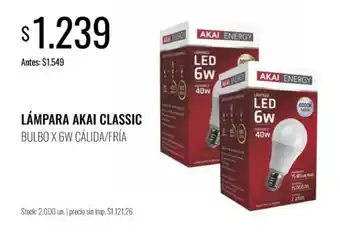 Akai classic lampara
