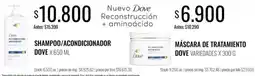 Super MAMI Dove shampoo/acondicionador oferta