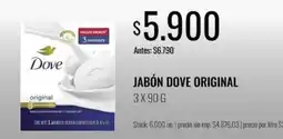 Super MAMI Dove jabón original oferta