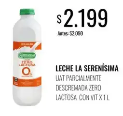 Supermercados Tadicor La serenisima leche zero lactosa oferta