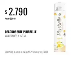 Super MAMI Plusbelle desodorante oferta