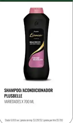 Super MAMI Plusbelle shampoo/acondicionador oferta