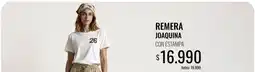 Supermercados Tadicor Joaquina remera con estampa oferta
