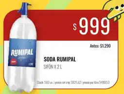 Super MAMI Rumipal soda oferta