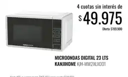 Super MAMI Kanjihome microondas digital 23 lts oferta