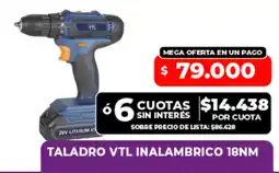 Supermayorista Vital Vtl taladro inalambrico 18nm oferta