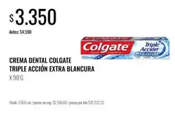 Supermercados Tadicor Colgate crema dental triple acción extra blancura oferta