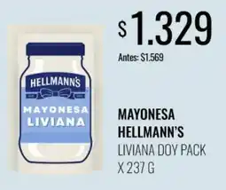 Supermercados Tadicor Hellmann's mayonesa liviana oferta