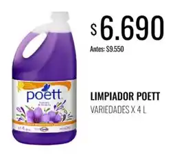Supermercados Tadicor Poett limpiador oferta