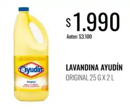 Supermercados Tadicor Ayudín lavandina original oferta