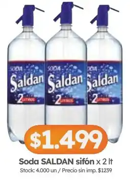 Cordiez Saldan soda oferta