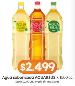 Cordiez Aquareus agua saborizada oferta