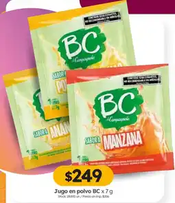 Cordiez BC jugo en polvo oferta