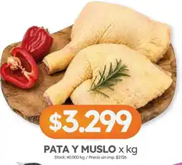 Cordiez Pata y muslo oferta