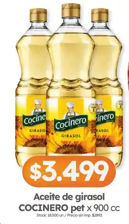 Cordiez Cocinero aceite de girasol oferta