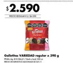 Disco Terrabusi - galletitas variedad oferta