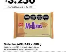 Disco Mellizas - galletitas oferta
