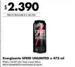 Disco Speed - energizante oferta
