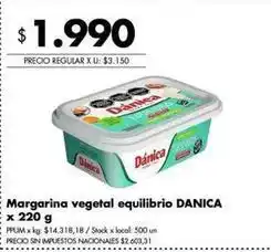 Disco Margarina vegetal oferta