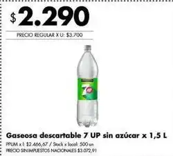 Disco Gaseosa descartable sin azúcar oferta