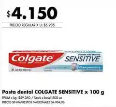 Disco Colgate - pasta dental oferta