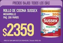 Supermercados Vea Sussex - rollo de cocina oferta