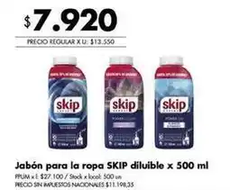 Disco Skip - jabón para la ropa diluible oferta