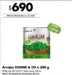 Disco Arvejas oferta