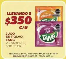 Supermercados Vea Tang - jugo en polvo oferta