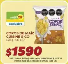 Supermercados Vea Vea - copos de maíz oferta