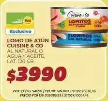 Supermercados Vea Vea - lomo de atun oferta
