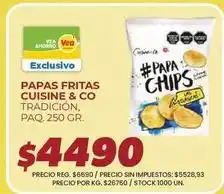 Supermercados Vea Vea - papas fritas cuisine & co tradición oferta