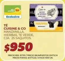 Supermercados Vea Vea - té cuisine & co oferta