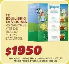 Supermercados Vea La virginia - té equilibrio oferta