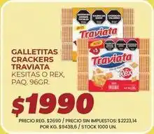 Supermercados Vea Traviata - galletitas crackers kesitas o rex oferta