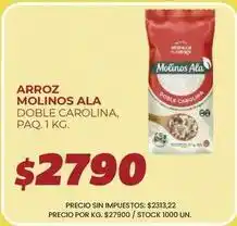 Supermercados Vea Molinos ala - arroz doble carolina oferta
