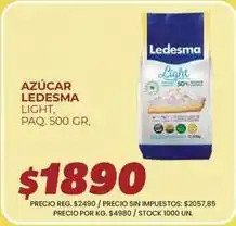 Supermercados Vea Ledesma - azúcar light oferta