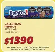 Supermercados Vea Pepitos - galletitas pepitos oferta