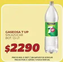 Supermercados Vea Gaseosa 7 up oferta