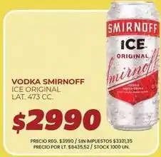 Supermercados Vea Smirnoff - vodka smirnoff ice original oferta